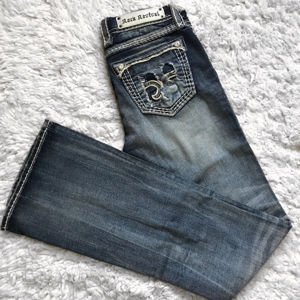 Rock Revival Bootcut Jeans.